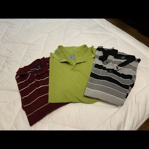 3 piece Jos. A. Bank men’s polo lot XL
